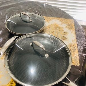 Hexclad nonstick cookware pans